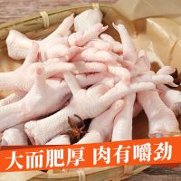 土鸡爪4斤新鲜现杀速冻凤爪灰爪花白爪生鲜冷冻鸡爪