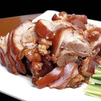 脱骨肘子肉卤肉真空包装 开袋即食无骨熟食网红小吃