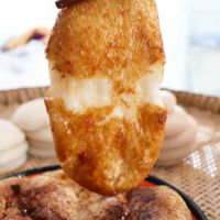 贵州纯糯米糍粑 遵义特产小吃糕点 年糕糯米粑粑农家自制驴打滚 原味糍粑+豆粉+红糖液 5斤装