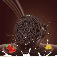 巧克力夹心饼干休闲零食品小黑饼 代餐糕点批发整箱