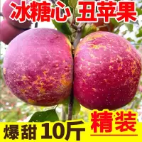 正宗冰糖心丑苹果水果新鲜红富士苹果当季新鲜水果整箱批发