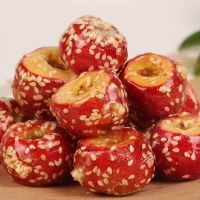 冻干冰糖葫芦老北京山楂球冰糖山楂圈片网红零食山楂小吃批发