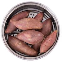 湛航 [白薯]新鲜白心板栗红薯爆皮王白肉香薯粉香面白瓤地瓜蜜薯