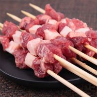 湛航 户外家用羊肉串非内蒙羊肉牛肉牛肉串新鲜烧烤专用 (30根羊肉串+30根牛肉串)超划算