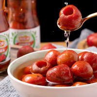 山楂黄桃罐头256gX4罐6罐组合混搭水果罐头整箱