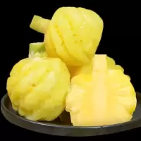 湛航 小菠萝去皮迷你新鲜菠萝新鲜水果3袋开袋即食小风梨