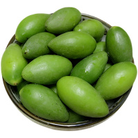 湛航 正宗潮汕新鲜二号甜种青橄榄檀香酥脆生吃水果橄榄一斤装