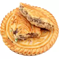 中秋月饼 五仁月饼 500g 大月饼 老式冰糖 青红丝 传统糕点