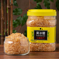 湛航 正宗碎小粒黄罐装云南特产老特级散装老黄块泡酒黄糖