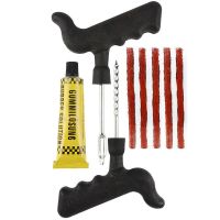 汽车轮胎补胎工具套装真空胎补胎工具8件套电动车摩托车补胎 补胎工具一套