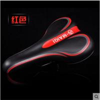 自行车坐垫软舒适 山地车鞍座加厚单车座垫骑行装备公路赛车配件 112红色鞍座+工具