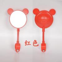 儿童自行车配件后视镜三轮车倒车镜滑板车反光镜铃铛风车彩带装饰 红色 红色反光镜