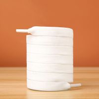 麦昆经典小白鞋适用 MCQ增高鞋1 2 3代松糕鞋鞋带白色130cm140cm 麦昆白色 宽1.2CM-长130CM