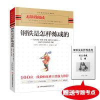 八年级课外书初中生傅雷家书正版昆虫记钢铁是怎样炼成的红星照耀 钢铁是怎样练成的[赠考题+书签]