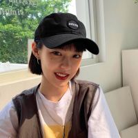帽子女新款百搭圆脸大脸显瘦鸭舌帽ins韩版棒球帽男帅气学生网红 brxtn-黑色