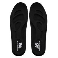 鞋垫男女士吸汗防臭透气冬减震软底舒适气垫n字跑步运动鞋垫子 35 黑色[1双装]
