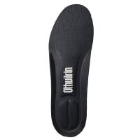 nike耐克运动鞋垫适配男女AJ空军一号防臭透气吸汗高弹减震zoom 黑色 35