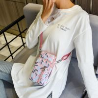 防水运动跑步臂包女迷你斜跨户外休闲手机包手腕包华为挂脖手机包 葵花粉