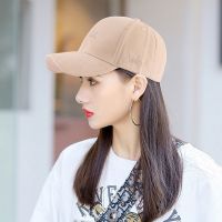 棒球帽女鸭舌帽韩版潮ins潮牌防晒遮阳帽百搭帽子女士时尚太阳帽 卡其色