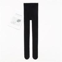 糖果色连裤袜网红款牛油果绿打底裤袜女春秋奶白色显瘦中厚美腿袜 黑色 连袜(80-150斤)