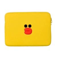 line friends布朗熊电脑包14手提air13.3寸pro15.6内胆苹果笔记本 黄色小鸡内胆 10寸