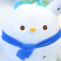 日本人气卡通美乐蒂Melody布丁狗大耳玉桂狗围巾毛绒玩具公仔摆件 厨师卡娜赫拉鸡