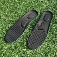 李宁运动鞋垫适配韦德篮球鞋防臭吸汗减震高弹跑步柔软按摩防滑夏 低调黑[2双装] 35