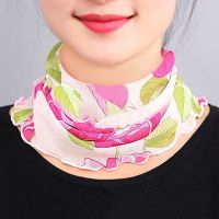 [买二送一]围脖女套头薄款防晒护颈椎脖套多功能假领子百搭丝巾 1号色