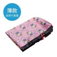 电动摩托车手套冬季保暖加绒防风防寒骑行电瓶车车把套夏款 粉色kitty猫[春夏薄款] 一副[不]