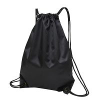 567号篮球球袋双肩足球训练包球鞋钉鞋子收纳袋鞋袋子抽绳束口袋 201黑色小号(鞋袋装不了篮球)