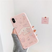 11pro可爱玉桂狗苹果X/XR/Xsmax卡通iPhone6s/7p/8plus女5s软壳SE 粉色气球玉桂狗 苹果6