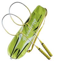 羽毛球拍成人儿童学生羽毛球拍儿童羽毛球拍羽毛球拍 加强款[送3球+排包]