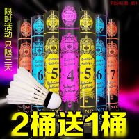 专业羽毛球5号6号7号训练球12只装超耐打王鹅毛 NO.7（业务娱乐）12个装