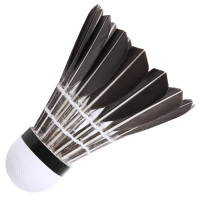 耐打羽毛球6只装12只装可选黑鹅羽毛球室内外训练比赛羽毛球 六只装【耐打鹅毛球】