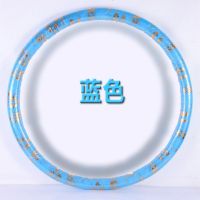 瘦身呼啦圈减肥成人瘦腰收腹加重呼啦圈成人呼啦圈减肥瘦腰减肥 蓝色（送皮尺 加强款3斤