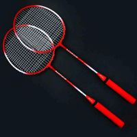 羽毛球拍套装成人学生耐打高弹力男女情侣亲子儿童打不烂羽毛球拍 特价款无球无拍包]
