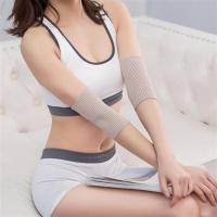 纯棉护肘护腕女保暖肘关节男防护护胳膊肘护套手臂遮疤痕透气四季 驼色[抽条]1对装 L适合80-130斤