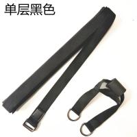 舞蹈下腰训练器弯腰下腰神器瑜伽伸展带一字马倒立劈叉压腿拉筋带 黑色单层