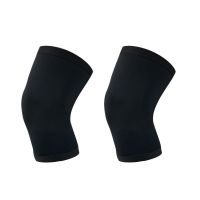 运动护膝男篮球装备专业薄女健身跑步防护膝盖保暖半月板损伤护具 HX013黑色[一对] M[适合90-130斤体重]