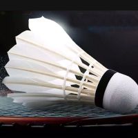 耐打王羽毛球批发儿童羽毛球耐打鹅毛羽毛球打不烂防风羽毛球球 3只（耐打试用）