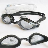 泳镜防雾防水成人男女大框舒适高清镀膜平光学生游泳眼镜 2900AF黑色