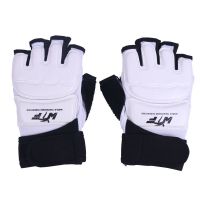 跆拳道护手护脚拳击手套半指拳套成人儿童男女散打搏击护手套脚套 护手 S码(推荐身高110-130)