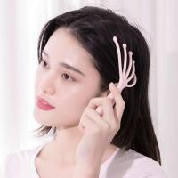 舒缓疲劳七珠全身按摩器组合瘦腿神器颈椎头部按摩 滚珠五爪头部按摩器[颜色随机]