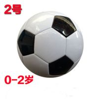 PU耐磨黑白4号小学生儿童足球三号幼儿园5号成人中考训练用球 配 网兜气针 2号黑白2岁以下初学小足球