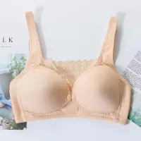 哺乳文胸孕妇内衣女怀孕期防走光胸罩无钢圈产后喂奶防下垂聚拢薄 8012肤色 34/75 BC通杯
