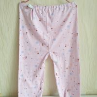 孕妇秋衣裤纯棉托腹套装秋衣秋裤全棉线裤衬裤月子服哺乳衣喂奶衣 粉色产后月子裤 L[建议100-140斤]