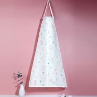 哺乳巾外出喂奶遮挡衣罩多功能透气披肩吊带防走光神器薄斗蓬 精灵美兔-粉