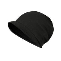 情侣帽子春秋保暖围脖堆堆帽男女秋冬韩版套头帽包头帽坐月子帽子 黑色-多用型露马尾款