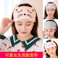 包头帽子女防风保暖月子帽可爱百搭头巾睡帽透气棉发箍秋冬季产后 发箍一个(颜色款式随机)