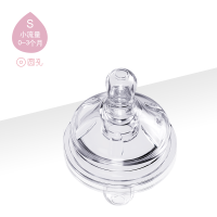 安扬超宽口径奶嘴6CM仿母乳实感新生婴儿超柔软奶头 S型号 奶嘴